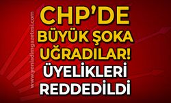 CHP'de büyük şoka uğradılar: Üyelikleri reddedildi!