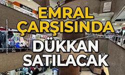 Emral çarşısında dükkan satılacak