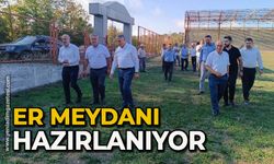 Er meydanı hazırlanıyor