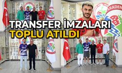 Transfer imzaları toplu atıldı