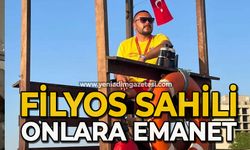 Filyos sahili onlara emanet