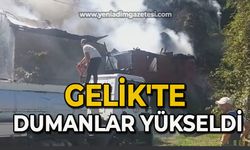 Gelik'te dumanlar yükseldi