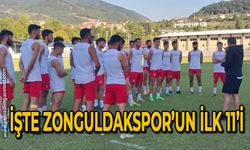 İşte Zonguldakspor’un ilk 11’i