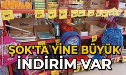 ŞOK'ta yine büyük indirim var