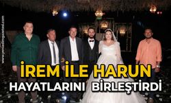 İrem ile Harun hayatlarını  birleştirdi