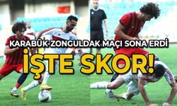 Karabük İdman Yurdu - Zonguldakspor maçı sona erdi: İşte sonuç