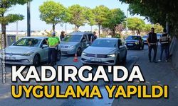 Kadırga'da uygulama yapıldı