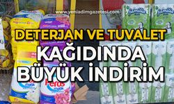 Deterjan ve tuvalet kağıdında büyük indirim