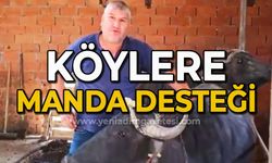 Köylere manda desteği