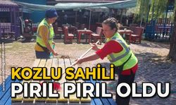 Kozlu sahilleri pırıl pırıl oldu