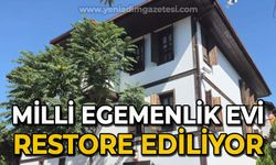 Milli Egemenlik evi restore ediliyor