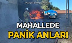 Mahallede panik anları