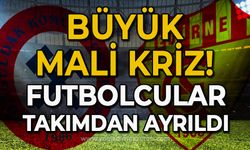 Büyük mali kriz yaşandı: Futbolcular sözleşmelerini feshetti!