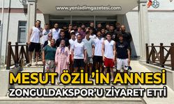 Mesut Özil’in annesi: Zonguldakspor’u ziyaret etti