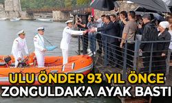 Ulu Önder Zonguldak'a 93 yıl önce ayak bastı: Yıldönümü kutlandı