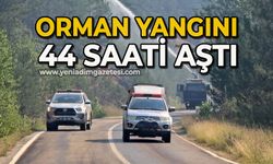 Orman yangını 44 saati aştı