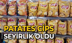 Patates cips seyirlik oldu