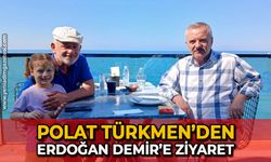 Polat Türkmen’den Erdoğan Demir’e ziyaret