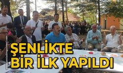 Şenlikte bir ilk yapıldı