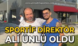 Sportif direktör Ali Ünlü oldu