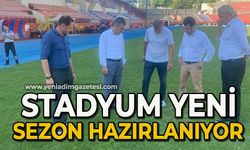 Stadyum yeni sezon hazırlanıyor