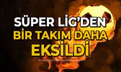 Süper Lig'den bir takım daha eksildi