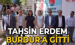 Tahsin Erdem Burdur'a gitti