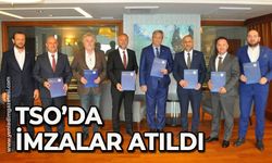 TSO’da imzalar atıldı