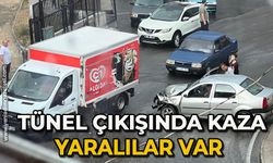 Tünel çıkışında kaza: Yaralılar var