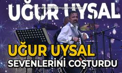 Uğur Uysal sevenlerini coşturdu