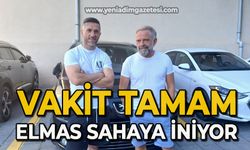 Vakit tamam elmas sahaya iniyor