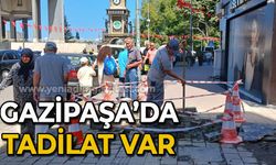 Gazipaşa'da tadilat var