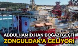 Abdulhamid Han Boğazı geçti: Zonguldak'a geliyor