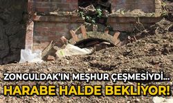 Zonguldak'ın meşhur çeşmesiydi: Harabe halde bekliyor!