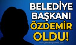 Belediye başkanı değişti: Özdemir koltuğa geçti