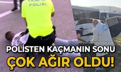 Polisten kaçmanın sonu çok ağır oldu!