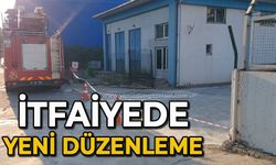 İtfaiyede yeni düzenleme