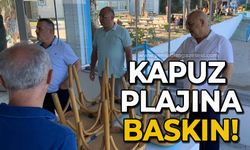 Adil Bahadır'dan Kapuz Plajı'na baskın!