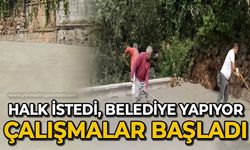 Halk istedi, belediye yapıyor