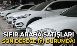 Sıfır araba satışları son derece iyi durumda!