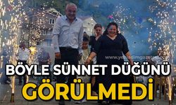 Böyle sünnet düğünü görülmedi