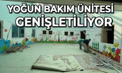 Hastanede yoğun bakım genişletiliyor