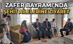 Zafer Bayramı'nda şehit ailelerine anlamlı ziyaret