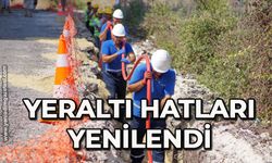 Yeraltı hatları yenilendi