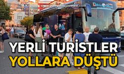 Yerli turistler yollara düştü