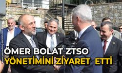 Ticaret Bakanı Ömer Bolat ZTSO Yönetimini ziyaret  etti