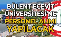 Zonguldak Bülent Ecevit Üniversitesi'ne personel alımı yapılacak