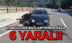 Zonguldak geçisinde trafik kazası: 6 kişi yaralandı