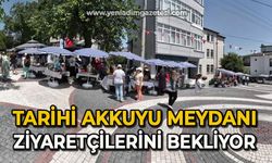 Tarihi Akkuyu Meydanı ziyaretçilerini bekliyor