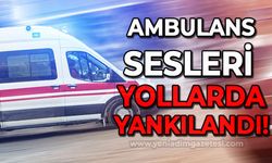 Ambulans sesleri yollarda yankılandı: 4 kişi yaralandı!